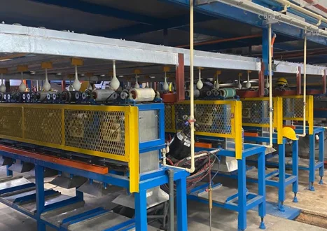 Balloon manufacturing machine installed by SAMA